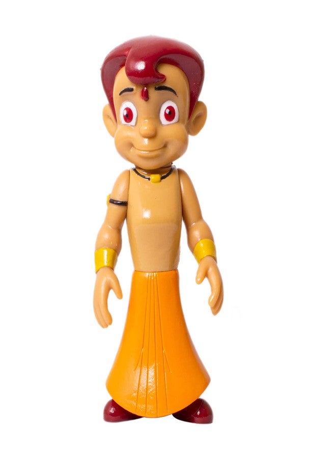 Funskool Chhota Bheem Action Figure Toy, Green Gold Chhota Bheem and Friends with Articulation, 4 inches, Cute & Colorful, Cartoon Collectibles, Gift for Children, Toys for Kids Ages 4+ Years - Image 5